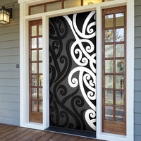 Lil Pakeha Lil Maori New Zealand Door Cover Kiwi Proud Mangopare Pattern LT14 - Polynesian Pride