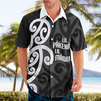 Lil Pakeha Lil Maori New Zealand Hawaiian Shirt Kiwi Proud Mangopare Pattern LT14 - Polynesian Pride