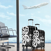Lil Pakeha Lil Maori New Zealand Luggage Cover Kiwi Proud Mangopare Pattern LT14 - Polynesian Pride
