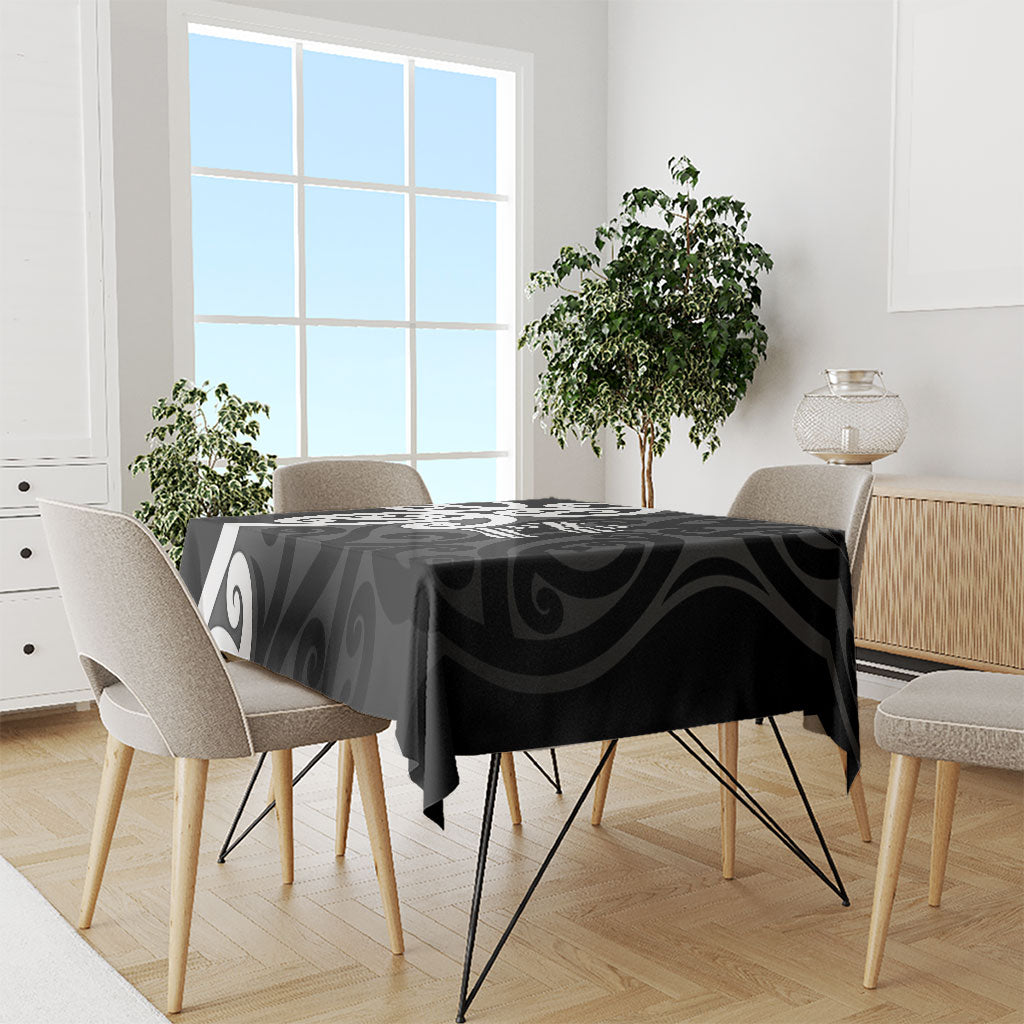Lil Pakeha Lil Maori New Zealand Tablecloth Kiwi Proud Mangopare Pattern LT14 - Polynesian Pride