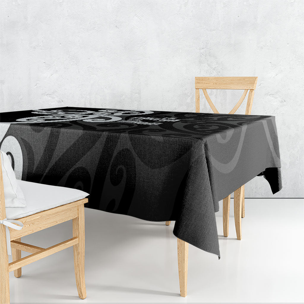 Lil Pakeha Lil Maori New Zealand Tablecloth Kiwi Proud Mangopare Pattern LT14 - Polynesian Pride