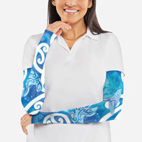 Hammerhead Shark Tattoo New Zealand Arm Sleeves Maori Galaxy Mangopare Pattern LT14 - Polynesian Pride