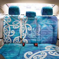 Hammerhead Shark Tattoo New Zealand Back Car Seat Cover Maori Galaxy Mangopare Pattern LT14 - Polynesian Pride