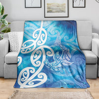 Hammerhead Shark Tattoo New Zealand Blanket Maori Galaxy Mangopare Pattern LT14 - Polynesian Pride