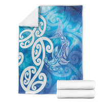 Hammerhead Shark Tattoo New Zealand Blanket Maori Galaxy Mangopare Pattern LT14 - Polynesian Pride