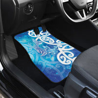Hammerhead Shark Tattoo New Zealand Car Mats Maori Galaxy Mangopare Pattern LT14 - Polynesian Pride