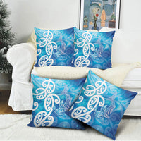 Hammerhead Shark Tattoo New Zealand Pillow Cover Maori Galaxy Mangopare Pattern LT14 - Polynesian Pride