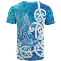 Hammerhead Shark Tattoo New Zealand T Shirt Maori Galaxy Mangopare Pattern LT14 - Polynesian Pride