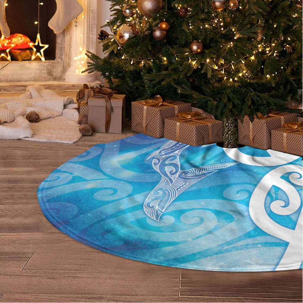 Hammerhead Shark Tattoo New Zealand Tree Skirt Maori Galaxy Mangopare Pattern LT14 - Polynesian Pride