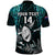 Custom New Zealand Silver Fern Rugby Polo Shirt Aotearoa All Black Dabbing Ball With Maori Paua Shell LT14 - Polynesian Pride