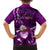 Samoa Rugby Kid Hawaiian Shirt Manu Samoa Ula Fala Dabbing Ball Polynesian Purple Version LT14 - Polynesian Pride