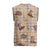 Khaki Palaka Hawaii Cowboy Christmas Knitted V-Neck Vest Puakenikeni Lei Paniolo Papale Seamless Vibes - Polynesian Pride