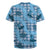 Cyan Palaka Hawaii Cowboy Rugby Jersey Puakenikeni Lei Paniolo Papale Seamless Vibes - Polynesian Pride