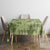 Lime Palaka Hawaii Cowboy Tablecloth Puakenikeni Lei Paniolo Papale Seamless Vibes - Polynesian Pride