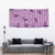 Purple Palaka Hawaii Cowboy Tapestry Puakenikeni Lei Paniolo Papale Seamless Vibes - Polynesian Pride