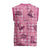 Pink Palaka Hawaii Cowboy Christmas Knitted V-Neck Vest Puakenikeni Lei Paniolo Papale Seamless Vibes - Polynesian Pride