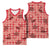 Red Palaka Hawaii Cowboy Basketball Jersey Puakenikeni Lei Paniolo Papale Seamless Vibes - Polynesian Pride