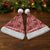 Red Palaka Hawaii Cowboy Christmas Santa Hat Puakenikeni Lei Paniolo Papale Seamless Vibes - Polynesian Pride
