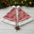Red Palaka Hawaii Cowboy Christmas Santa Hat Puakenikeni Lei Paniolo Papale Seamless Vibes - Polynesian Pride
