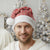 Red Palaka Hawaii Cowboy Christmas Santa Hat Puakenikeni Lei Paniolo Papale Seamless Vibes - Polynesian Pride