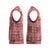 Red Palaka Hawaii Cowboy Christmas Knitted V-Neck Vest Puakenikeni Lei Paniolo Papale Seamless Vibes - Polynesian Pride