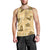 Yellow Palaka Hawaii Cowboy Men Tank Top Puakenikeni Lei Paniolo Papale Seamless Vibes - Polynesian Pride