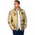 Yellow Palaka Hawaii Cowboy Padded Jacket Puakenikeni Lei Paniolo Papale Seamless Vibes - Polynesian Pride