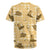 Yellow Palaka Hawaii Cowboy Rugby Jersey Puakenikeni Lei Paniolo Papale Seamless Vibes - Polynesian Pride