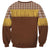 Aloha Hawaii Cowboy Custome Sweatshirt Puakenikeni Lei Palaka Tassel Style - Polynesian Pride