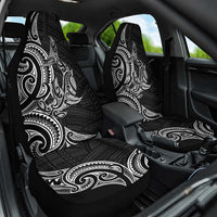 New Zealand Hammerhead Shark Car Seat Cover Maori Haehae Mangopare Black - Polynesian Pride