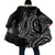 New Zealand Hammerhead Shark Cloak Maori Haehae Mangopare Black - Polynesian Pride