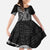 New Zealand Hammerhead Shark Family Matching Mermaid Dress and Hawaiian Shirt Maori Haehae Mangopare Black - Polynesian Pride