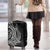 New Zealand Hammerhead Shark Luggage Cover Maori Haehae Mangopare Black - Polynesian Pride