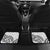 New Zealand Hammerhead Shark Car Mats Maori Haehae Mangopare White - Polynesian Pride