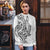 New Zealand Hammerhead Shark Ugly Christmas Sweater Maori Haehae Mangopare White - Polynesian Pride