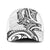 New Zealand Hammerhead Shark Mesh Trucker Cap Maori Haehae Mangopare White - Polynesian Pride