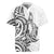 New Zealand Hammerhead Shark Rugby Jersey Maori Haehae Mangopare White - Polynesian Pride