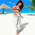 New Zealand Hammerhead Shark Sarong Maori Haehae Mangopare White - Polynesian Pride