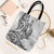 New Zealand Hammerhead Shark Tote Bag Maori Haehae Mangopare White - Polynesian Pride