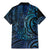 New Zealand Hammerhead Shark Family Matching Mermaid Dress and Hawaiian Shirt Maori Haehae Mangopare Galaxy - Polynesian Pride