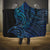 New Zealand Hammerhead Shark Hooded Blanket Maori Haehae Mangopare Galaxy - Polynesian Pride