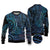 New Zealand Hammerhead Shark Ugly Christmas Sweater Maori Haehae Mangopare Galaxy - Polynesian Pride