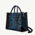 New Zealand Hammerhead Shark Leather Bag Maori Haehae Mangopare Galaxy - Polynesian Pride