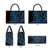 New Zealand Hammerhead Shark Leather Bag Maori Haehae Mangopare Galaxy - Polynesian Pride