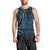 New Zealand Hammerhead Shark Men Tank Top Maori Haehae Mangopare Galaxy - Polynesian Pride