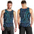 New Zealand Hammerhead Shark Men Tank Top Maori Haehae Mangopare Galaxy - Polynesian Pride