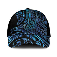 New Zealand Hammerhead Shark Mesh Trucker Cap Maori Haehae Mangopare Galaxy - Polynesian Pride