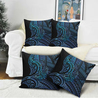 New Zealand Hammerhead Shark Pillow Cover Maori Haehae Mangopare Galaxy - Polynesian Pride