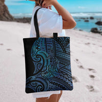 New Zealand Hammerhead Shark Tote Bag Maori Haehae Mangopare Galaxy - Polynesian Pride