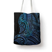 New Zealand Hammerhead Shark Tote Bag Maori Haehae Mangopare Galaxy - Polynesian Pride